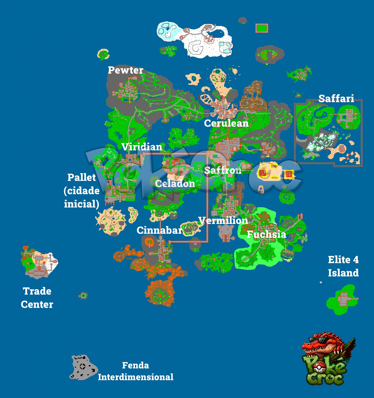 Mapa de Kanto